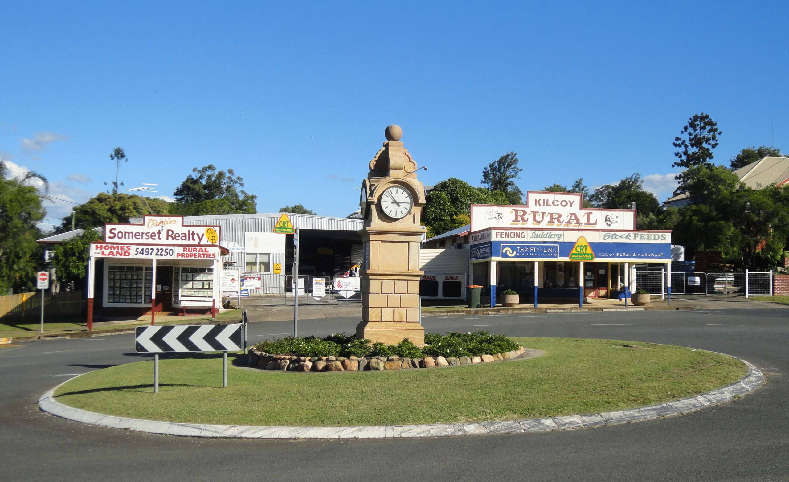 William_Butler_Memorial_Clock_2C_Main_Street_2C_Kilcoy_2C_Somerset_2C_Queensland-scaled